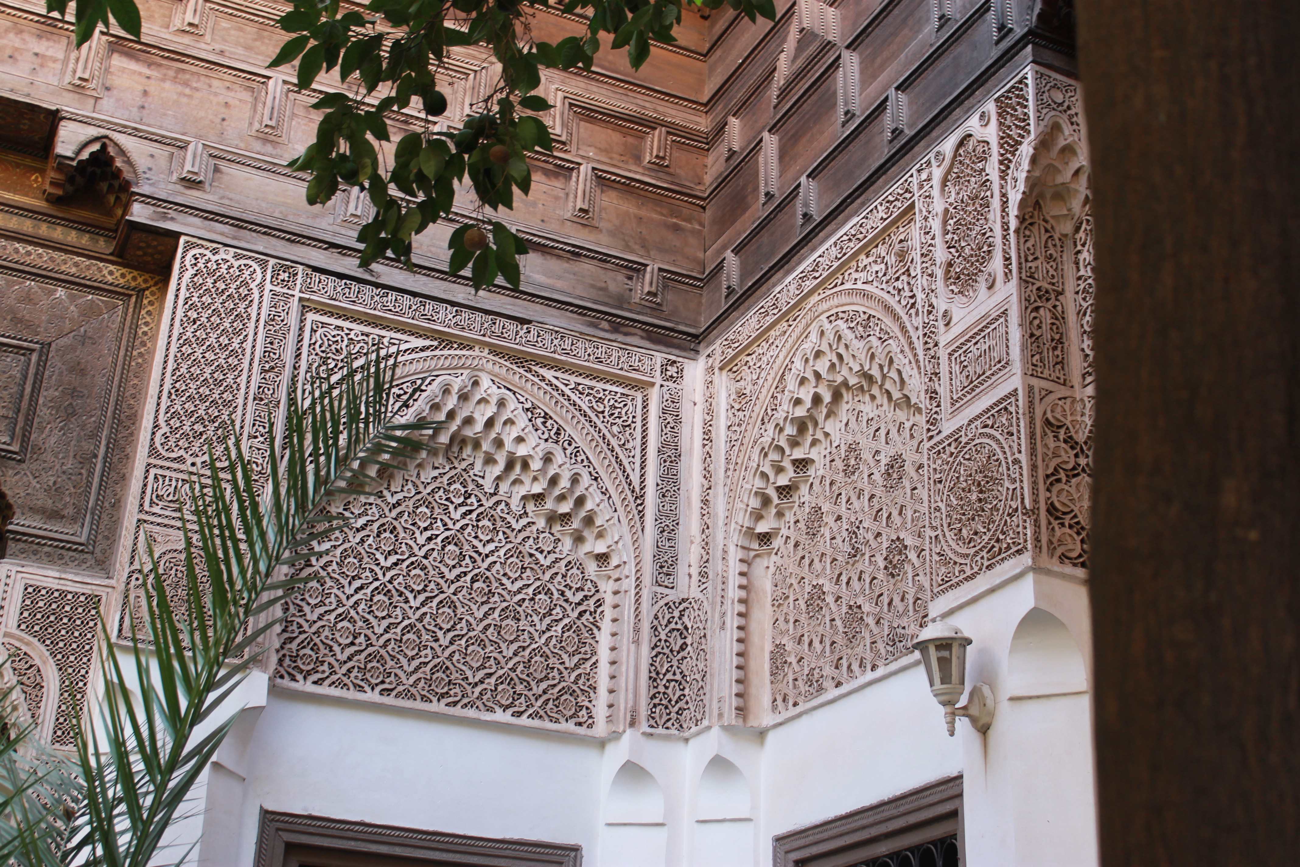 Le palais de la Bahia à Marrakech
