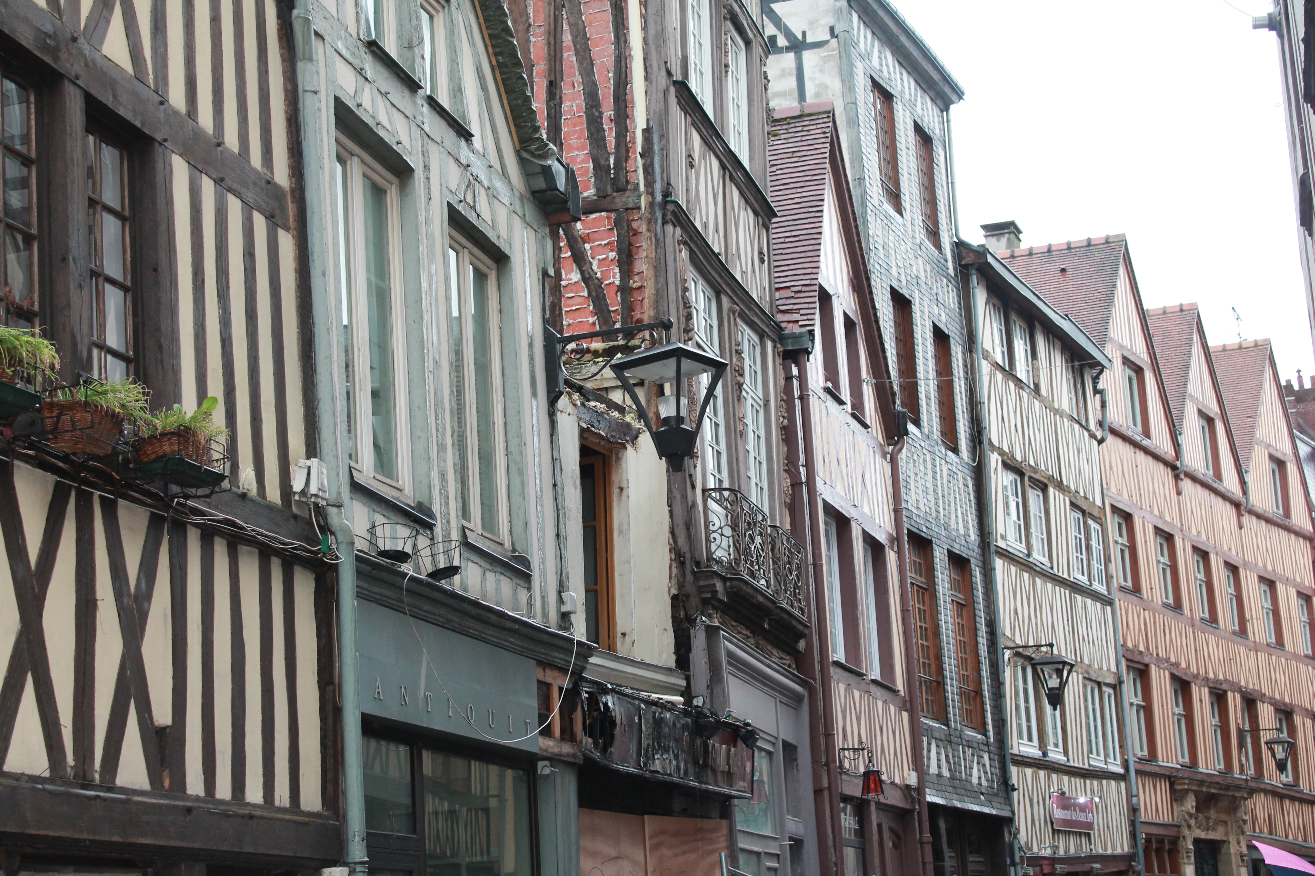 Les maisons à colombage de Rouen