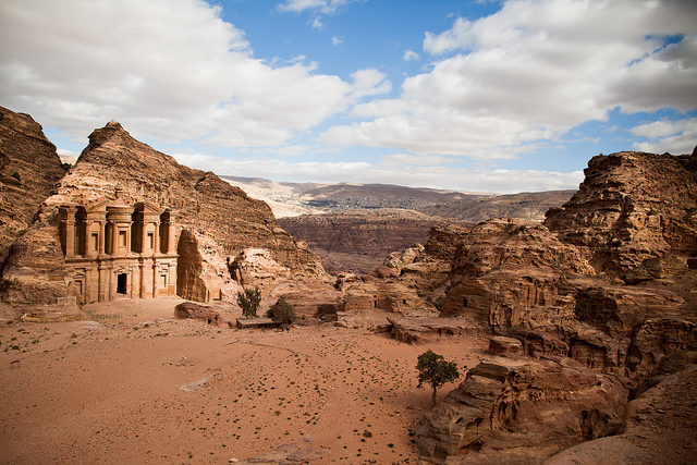 Petra en Jordanie