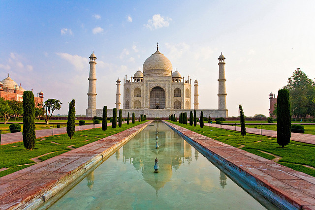 Le Taj Mahal en Inde