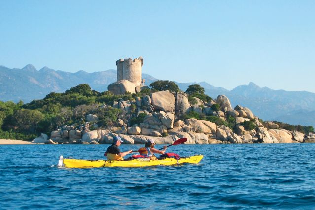 Un séjour Kayak en Corse