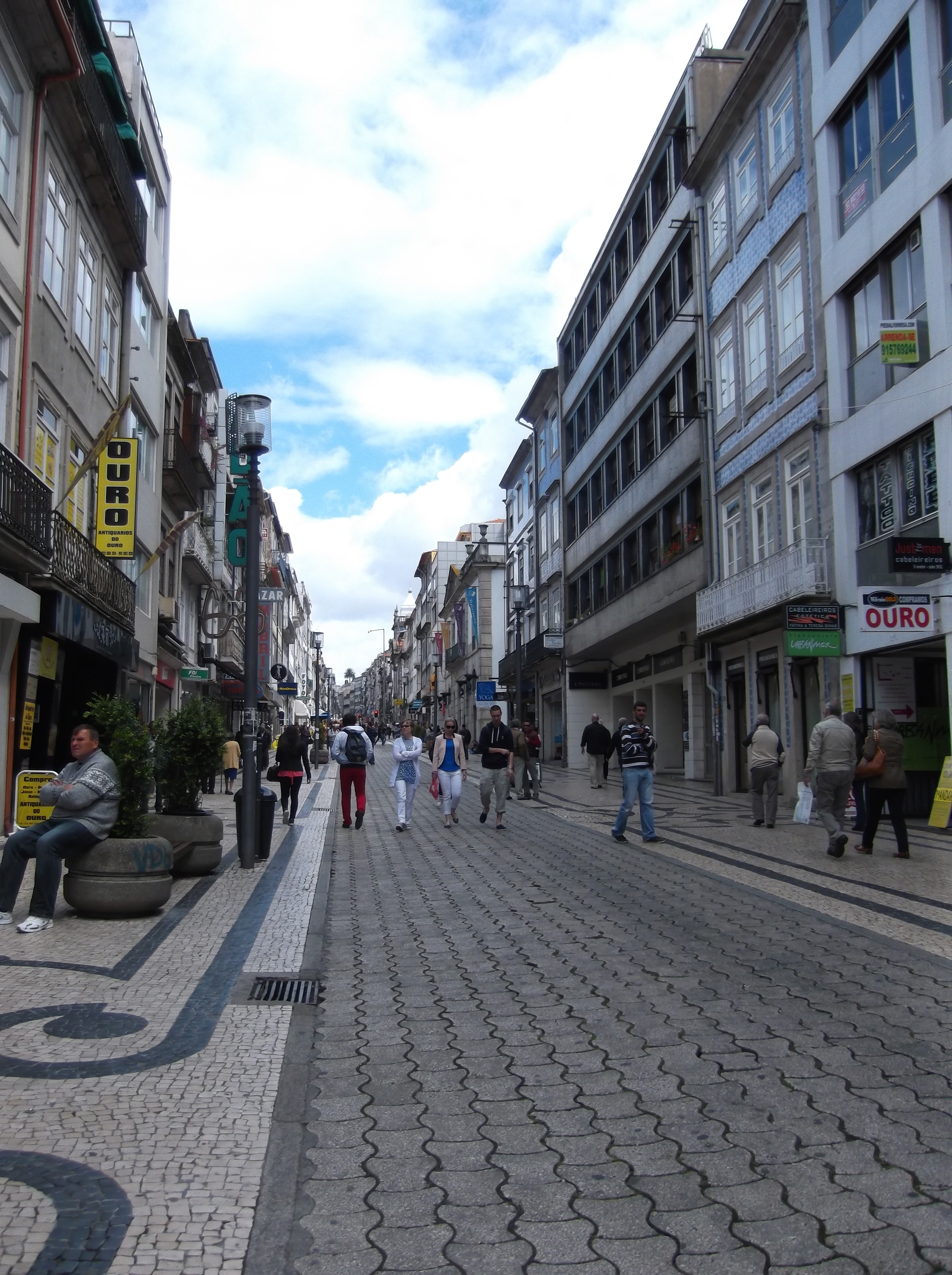 Rua Santa Catarina a Porto