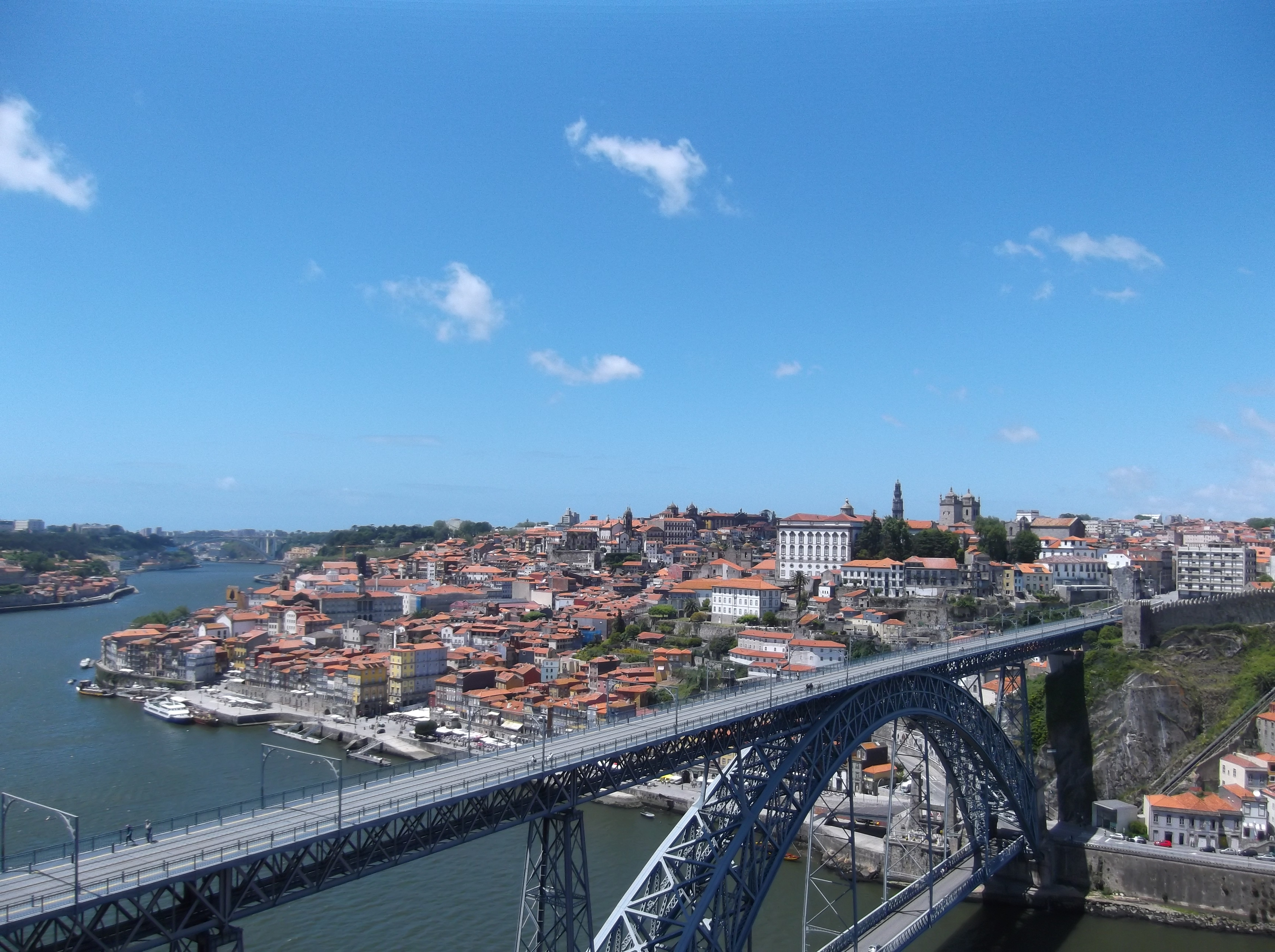 Pont Dom Luis I à Porto