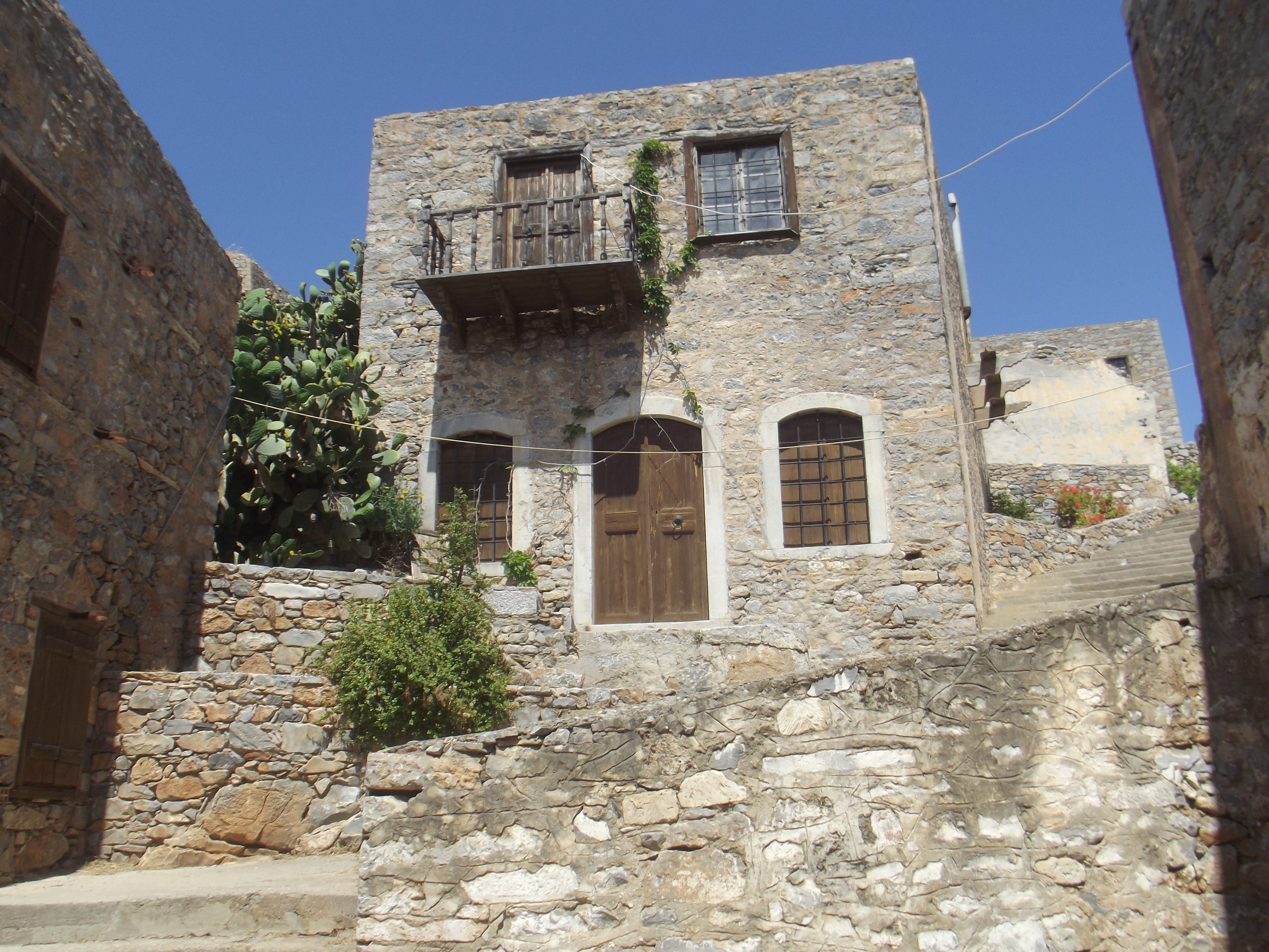 Batiment sur l’île de Spinalonga