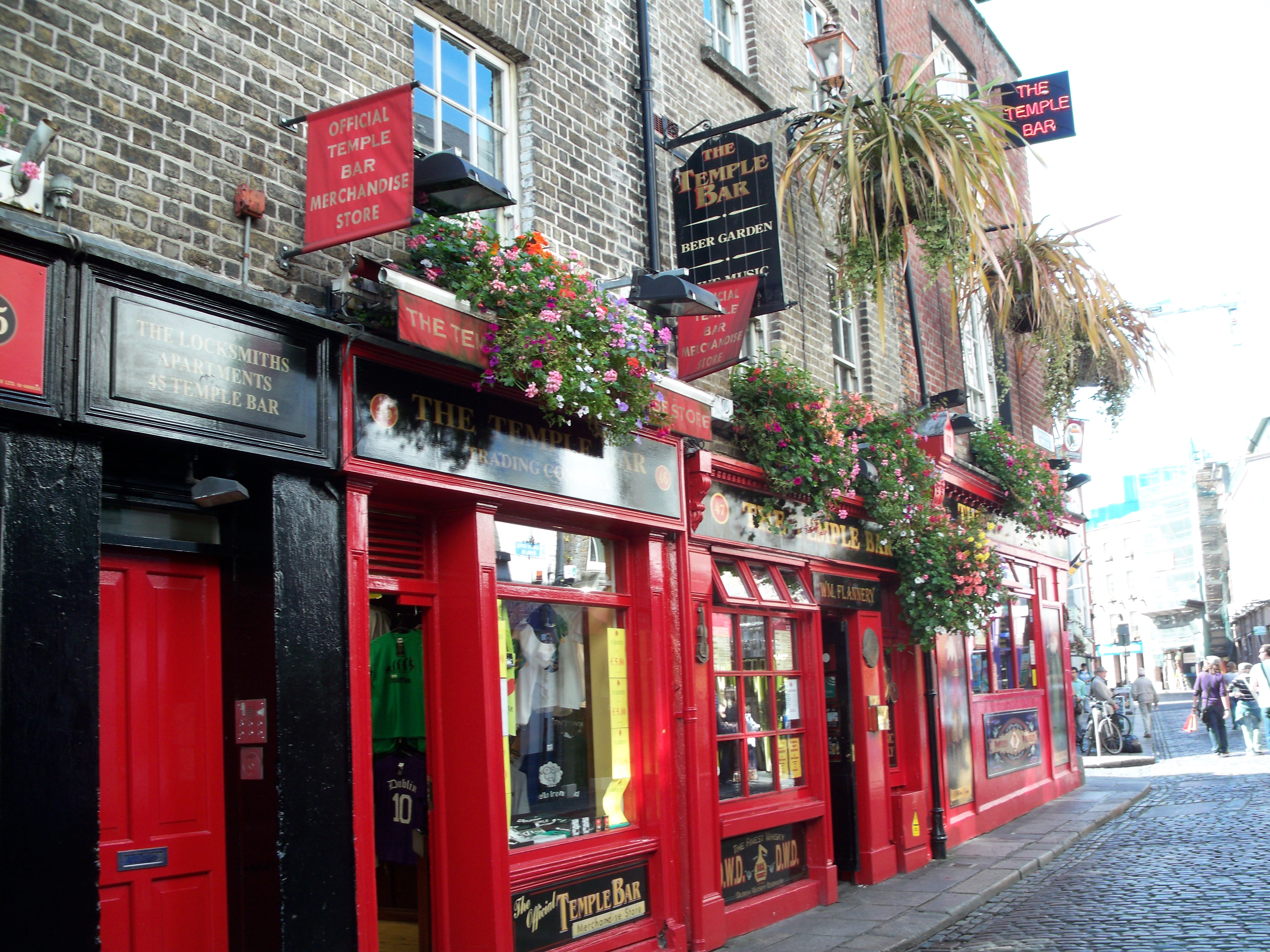 Le Temple Bar à Dublin