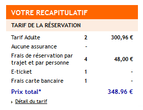 tarif final promovacances