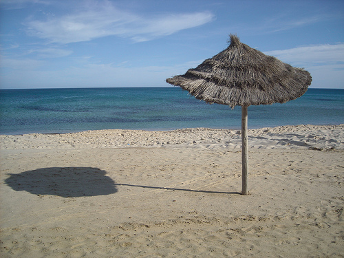 Plage à Hammamet - Tunisie