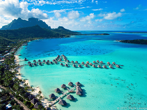 Bora Bora en Polynésie Française © Pierre Lesage