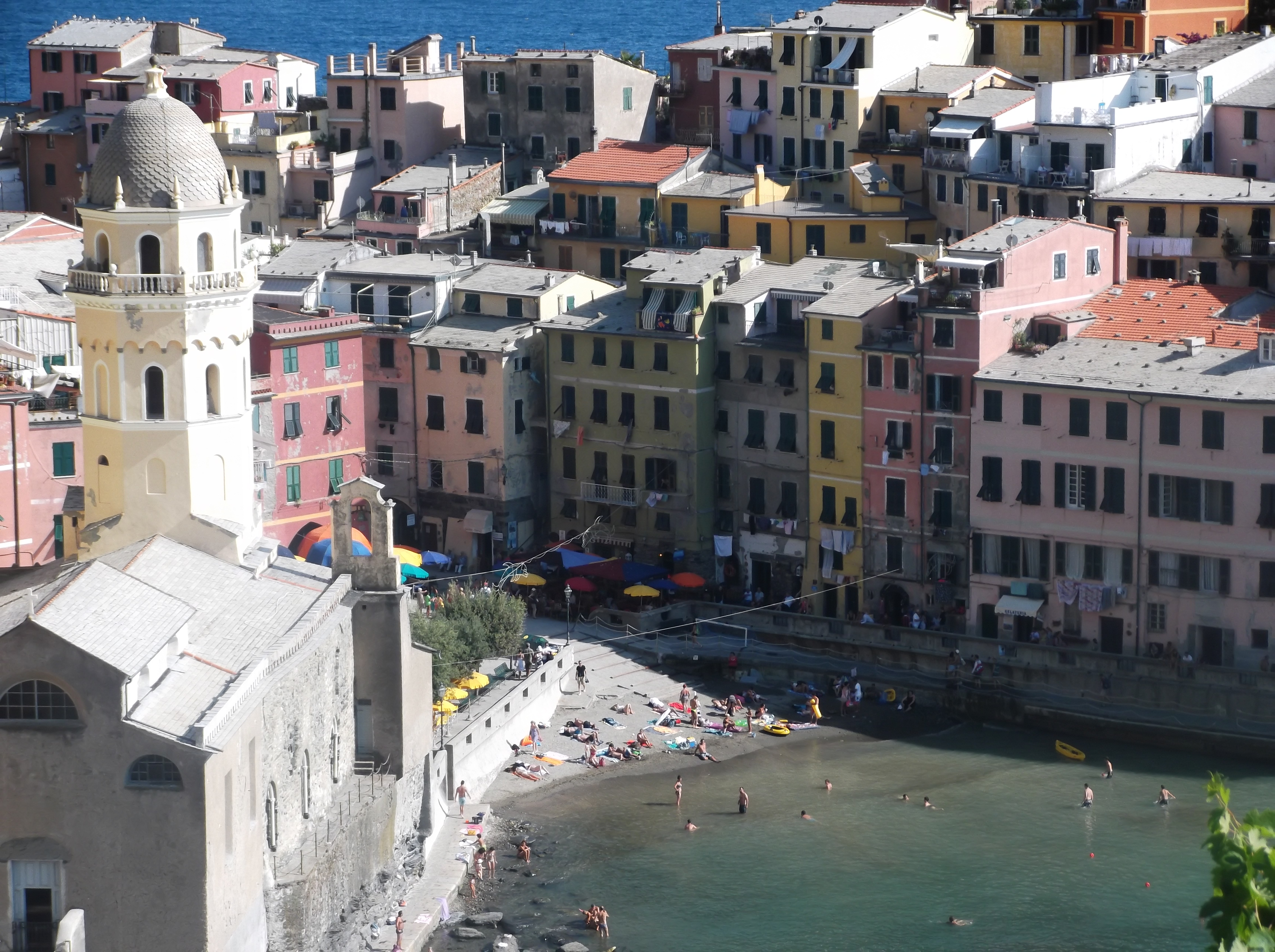 Le centre de Vernazza