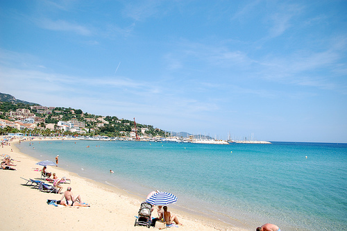 Plage du Lavandou