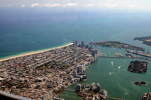 Ville et port de Miami