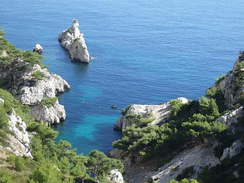 Calanque de Sugiton près de Marseille