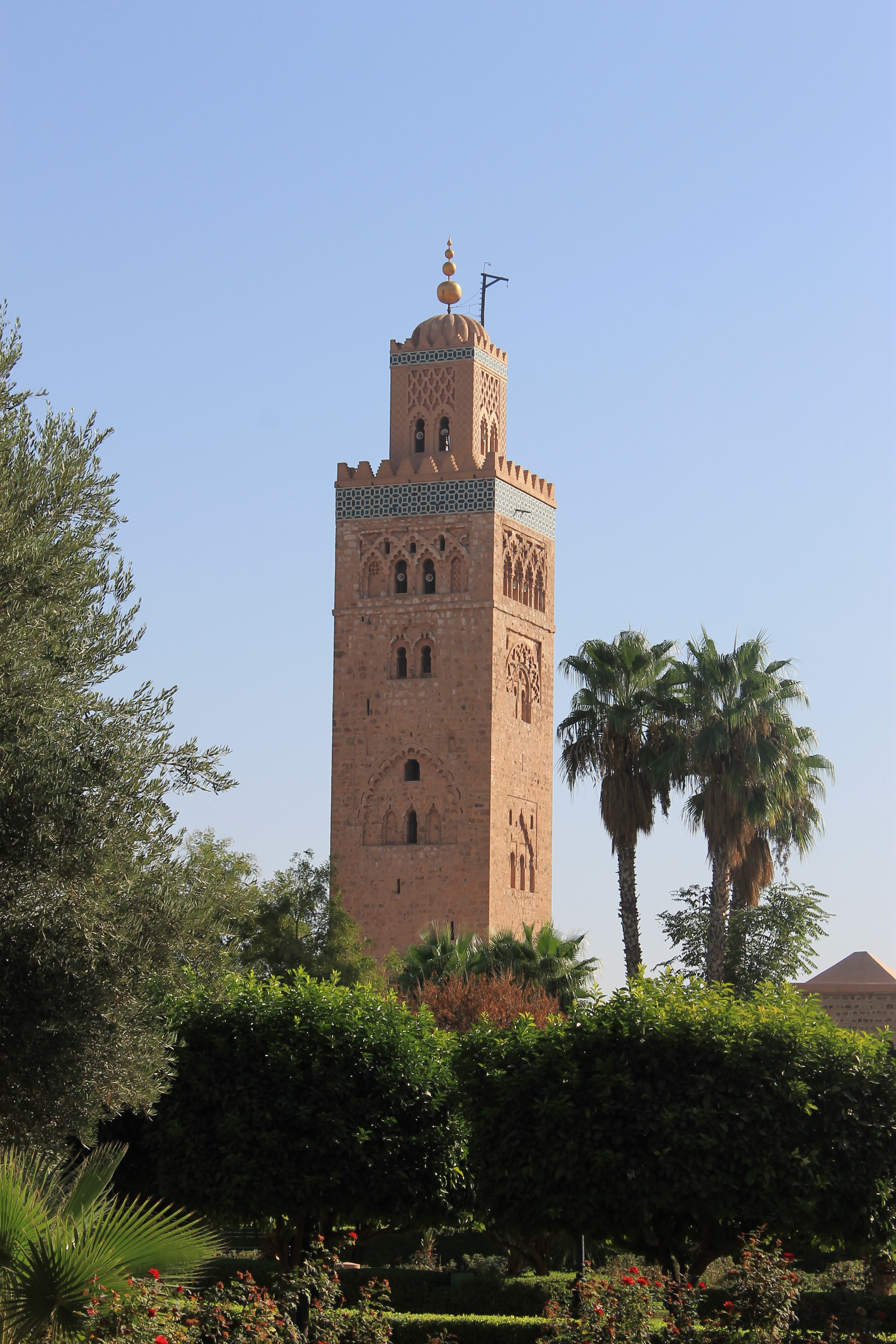 Le minaret de Koutoubia à Marrakech