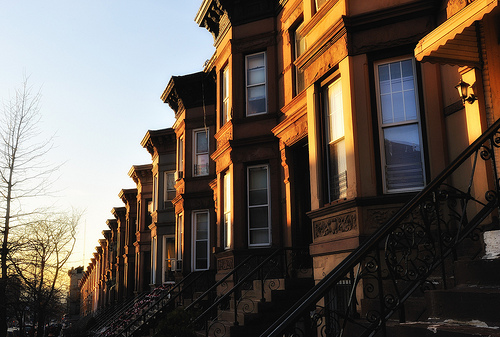 Maisons brownstone de Brooklyn