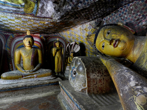 Le temple de Dambulla