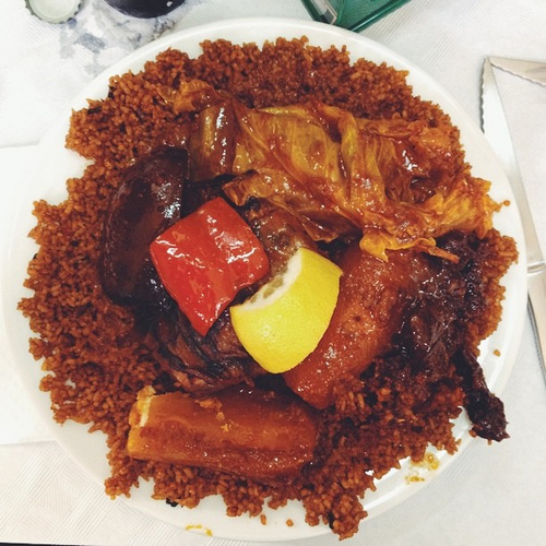 Le thiéboudienne au Sénégal