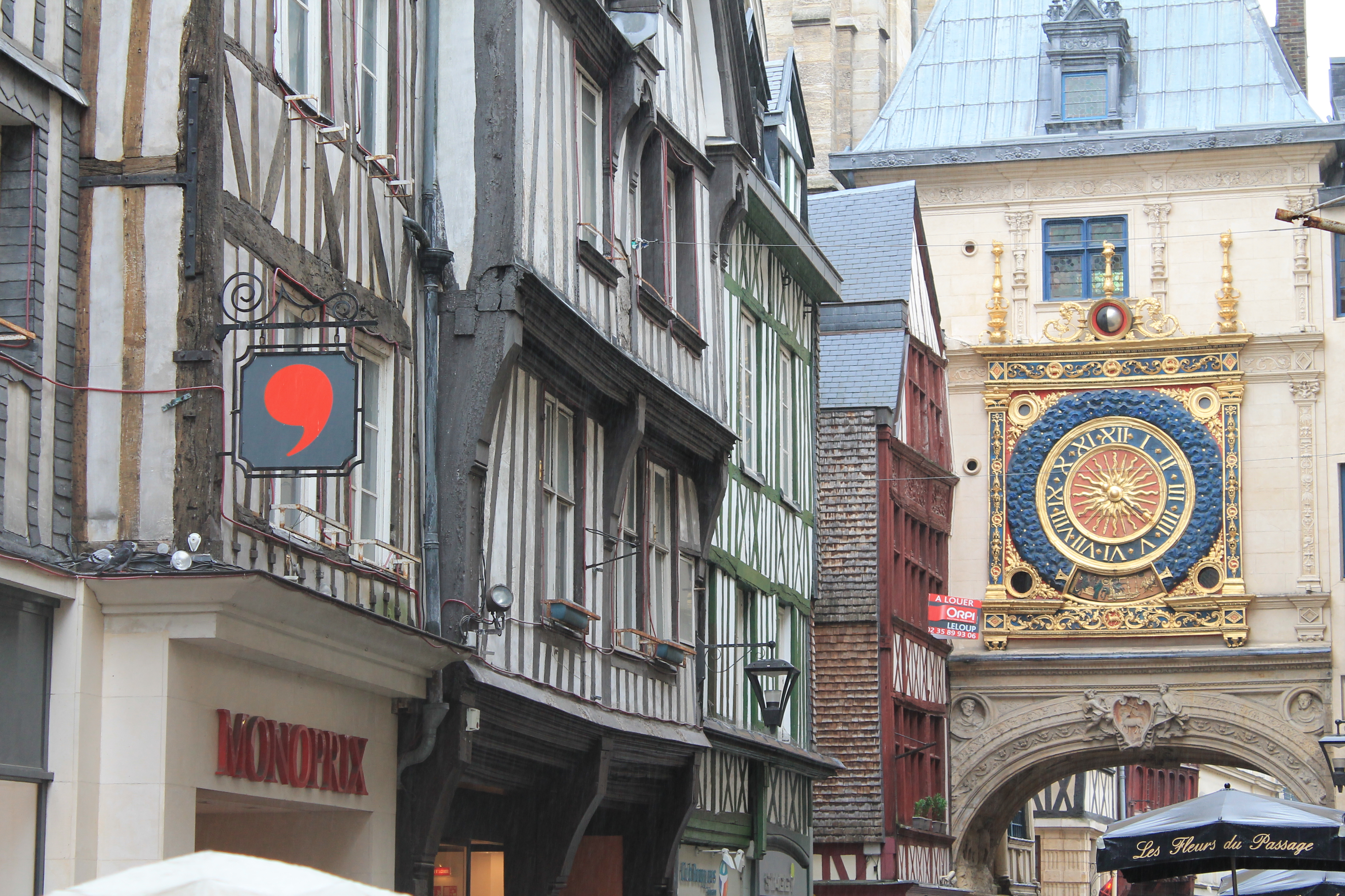 Le Gros Horloge de Rouen