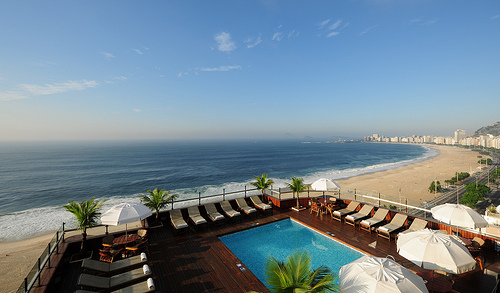 Un hôtel à Rio de Janeiro avec vue sur Copacabana