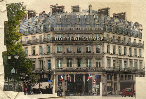 L'Hôtel du Louvre à Paris