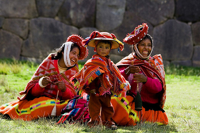 Portraits pris dans la Vallée Sacrée des Incas