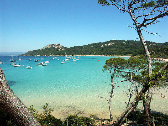 Plage de Notre Dame à Porquerolles