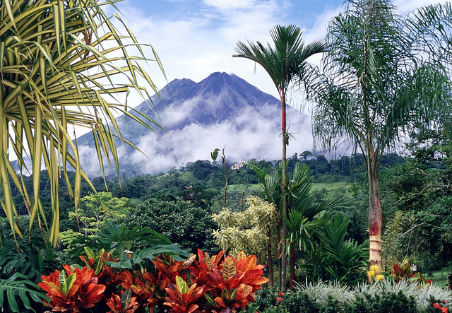 Le volcan Arenal au Costa Rica