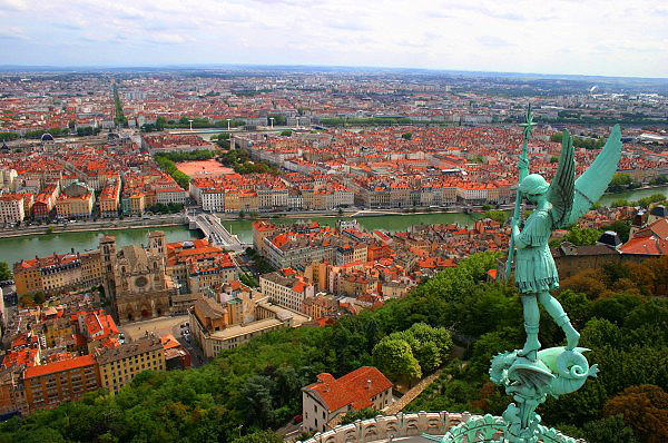 Lyon depuis Fourvière