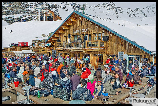 Discothèque La Folie Douce à Val Thorens