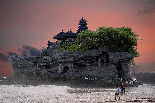 Tanah Lot Temple à Bali