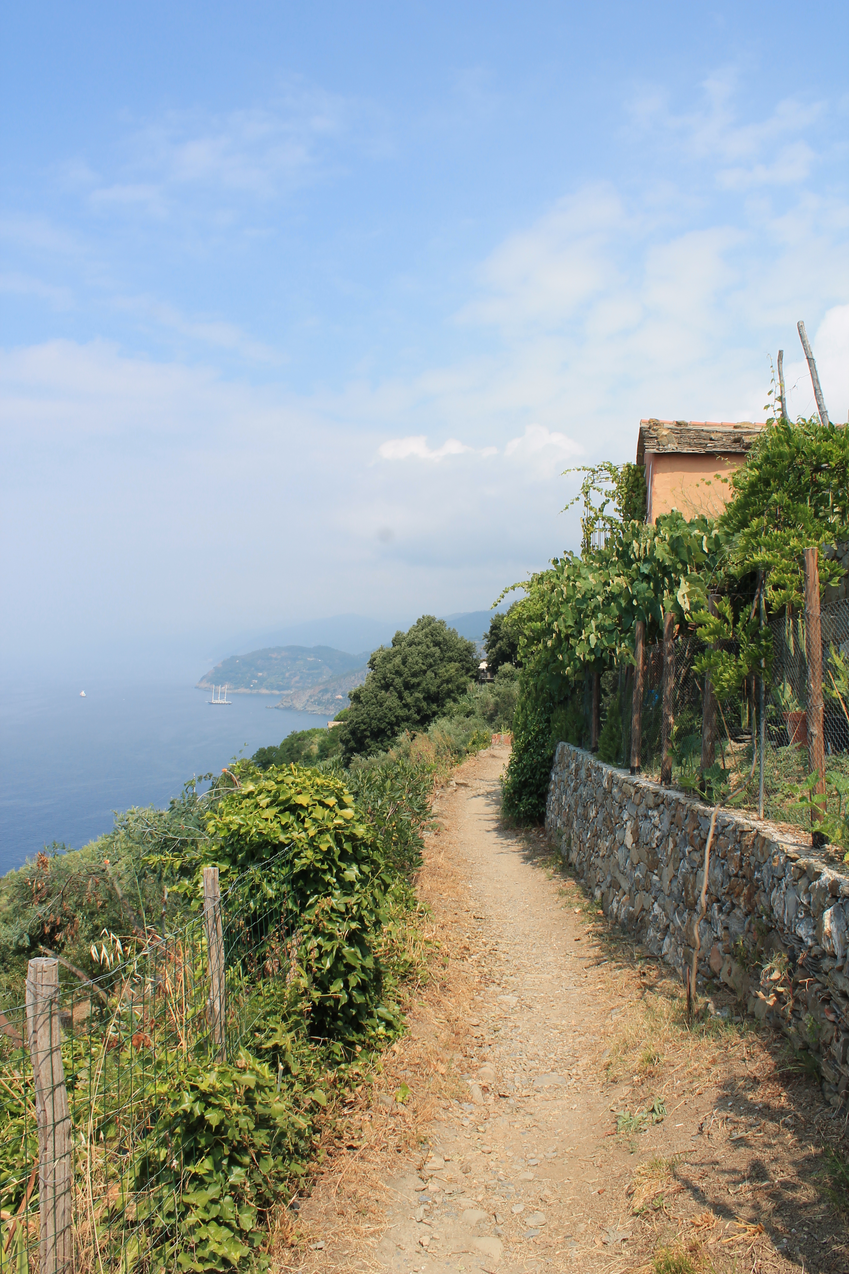 Un chemin de randonnée aux 5 Terre