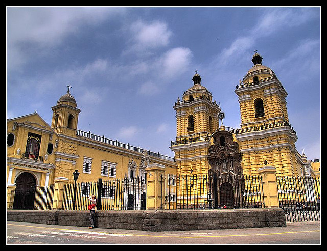 Le couvent San Francisco à Lima au Pérou