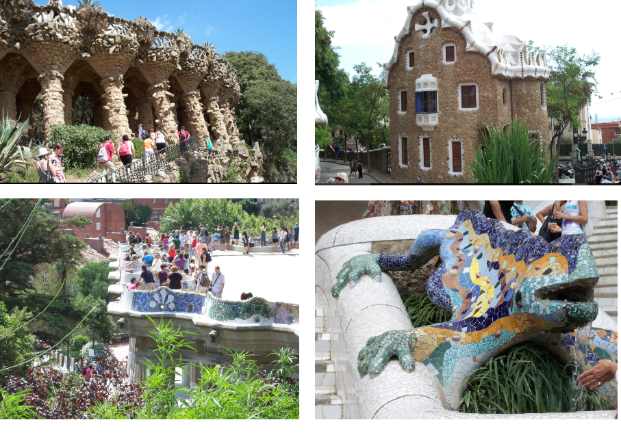 Le parc Guell à Barcelone