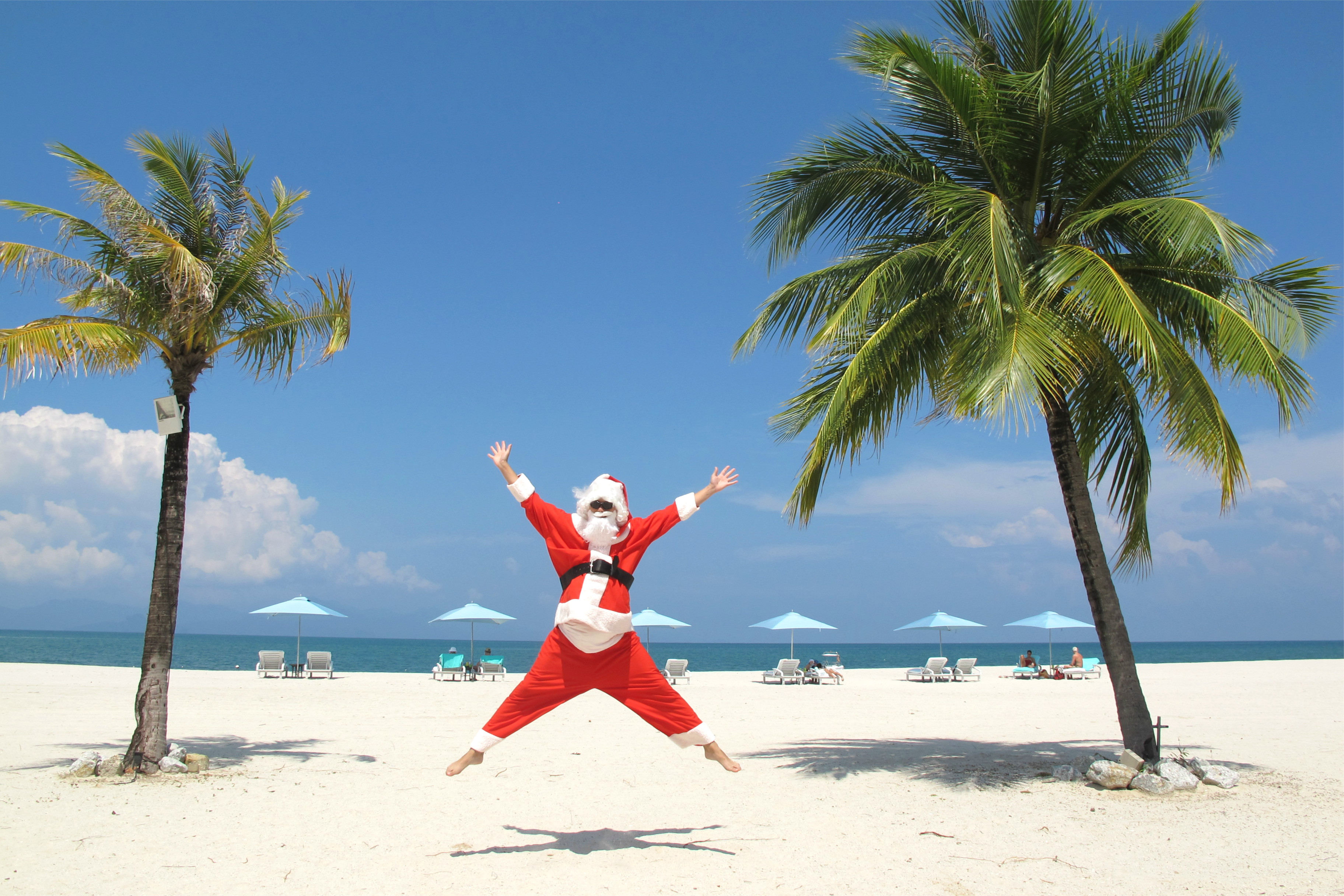 Noël à la plage