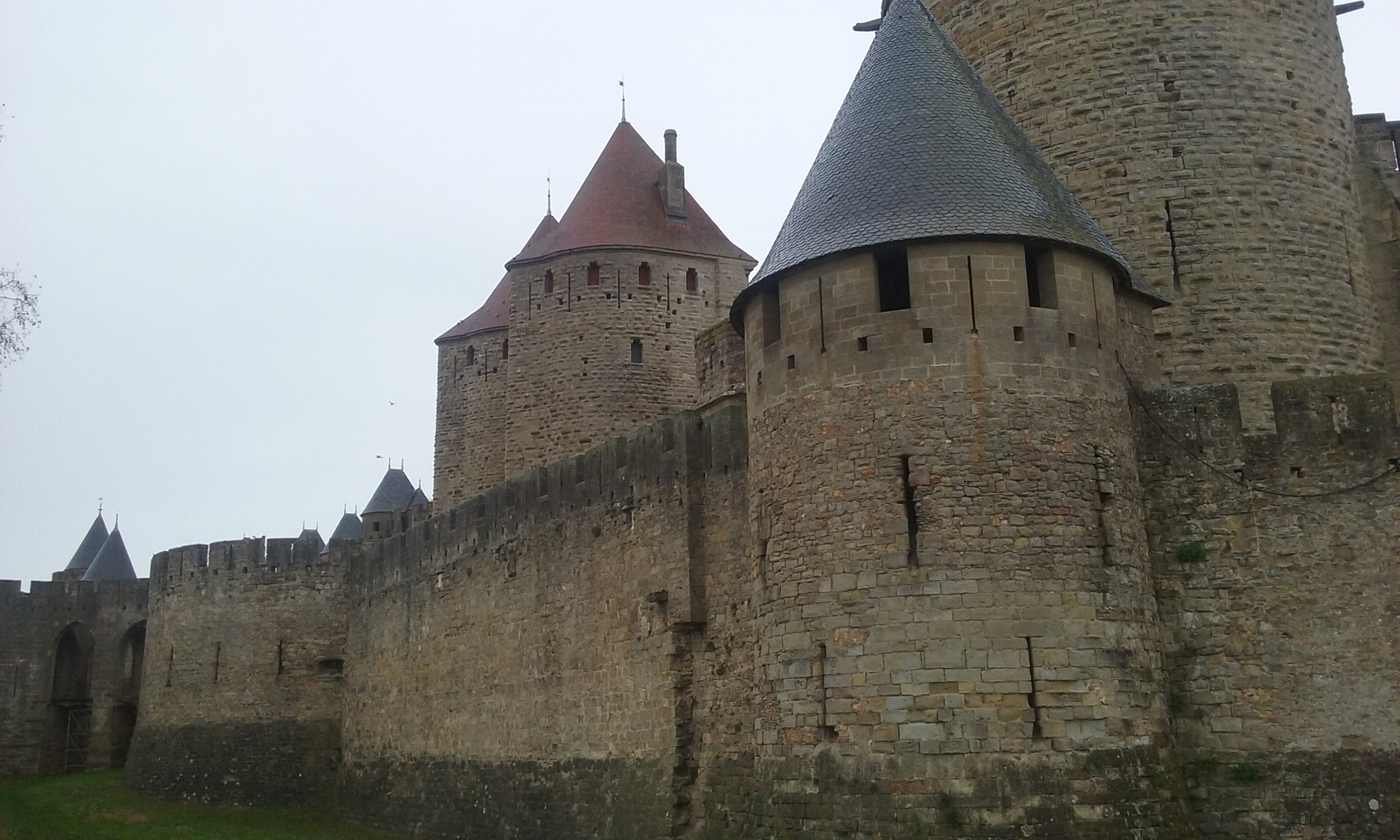 Les tours et murailles de Carcassonne