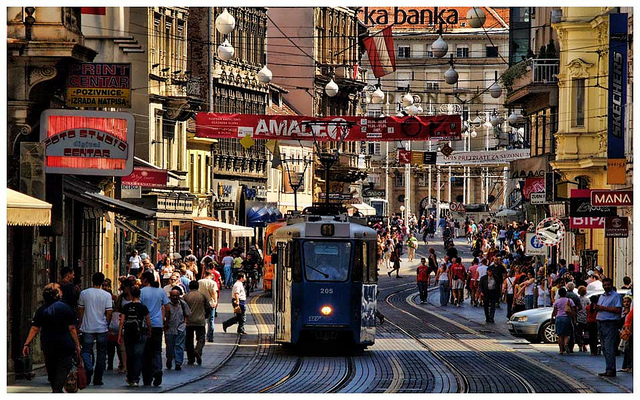 La ville de Zagreb