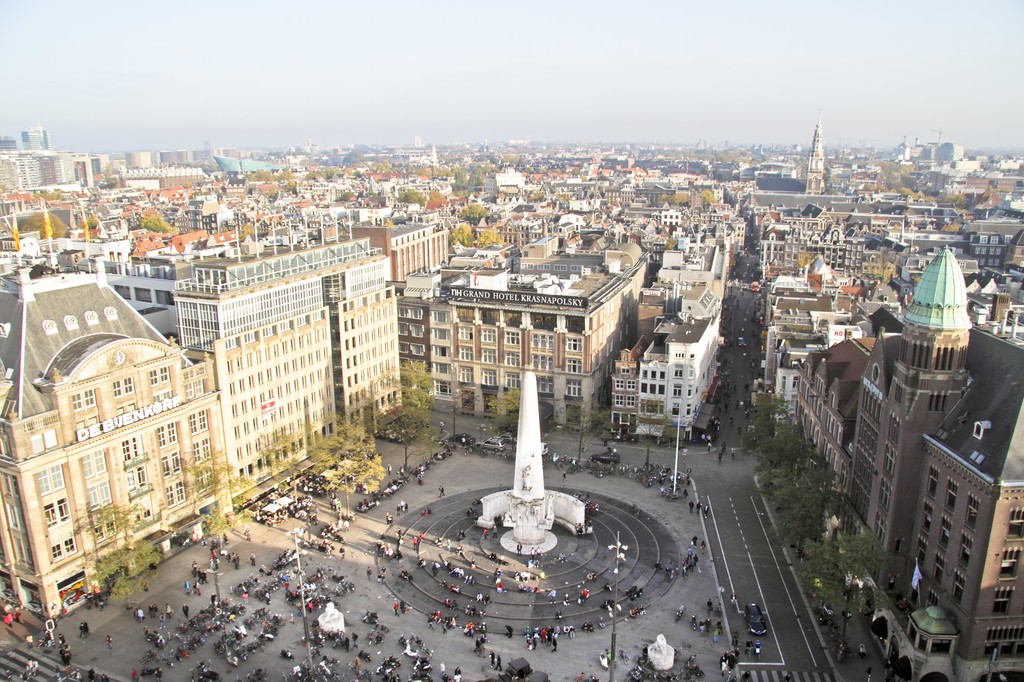 Place du Dam à Amsterdam