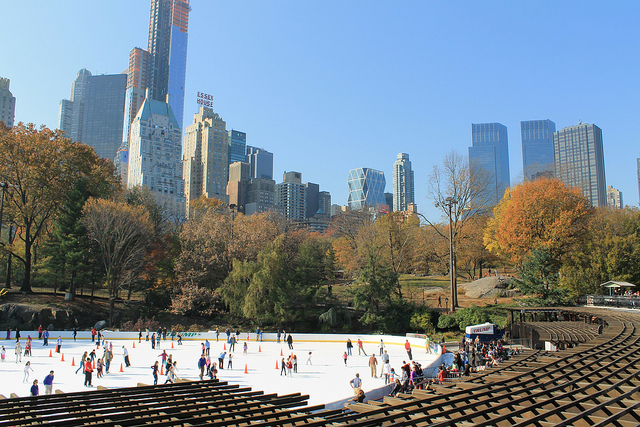 Patin à glace à Central Park