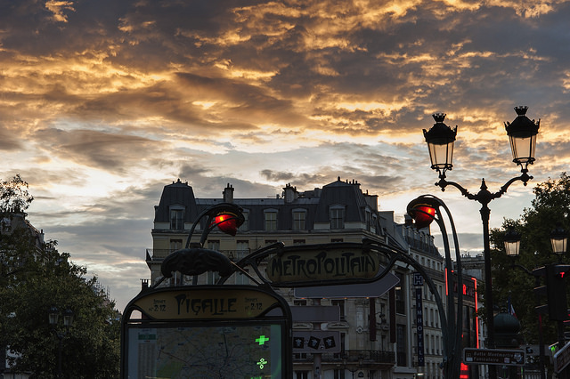 Le métro à Paris