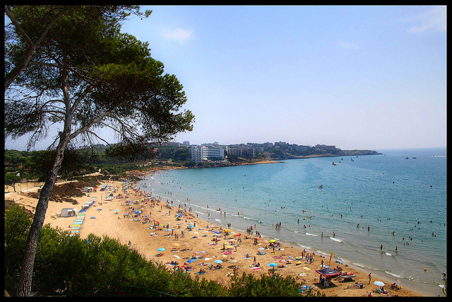 Plage à Salou