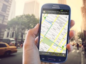 Google Maps sur smartphone