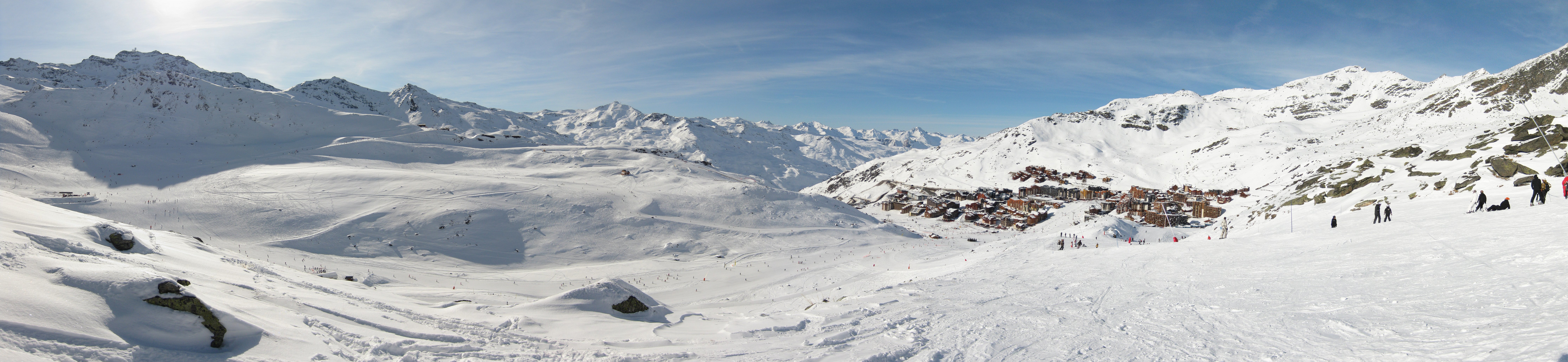 Panorama sur Val Thorens