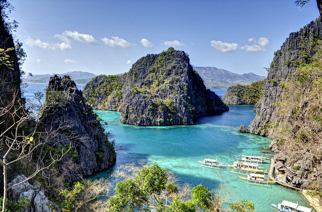 Coron aux Philippines