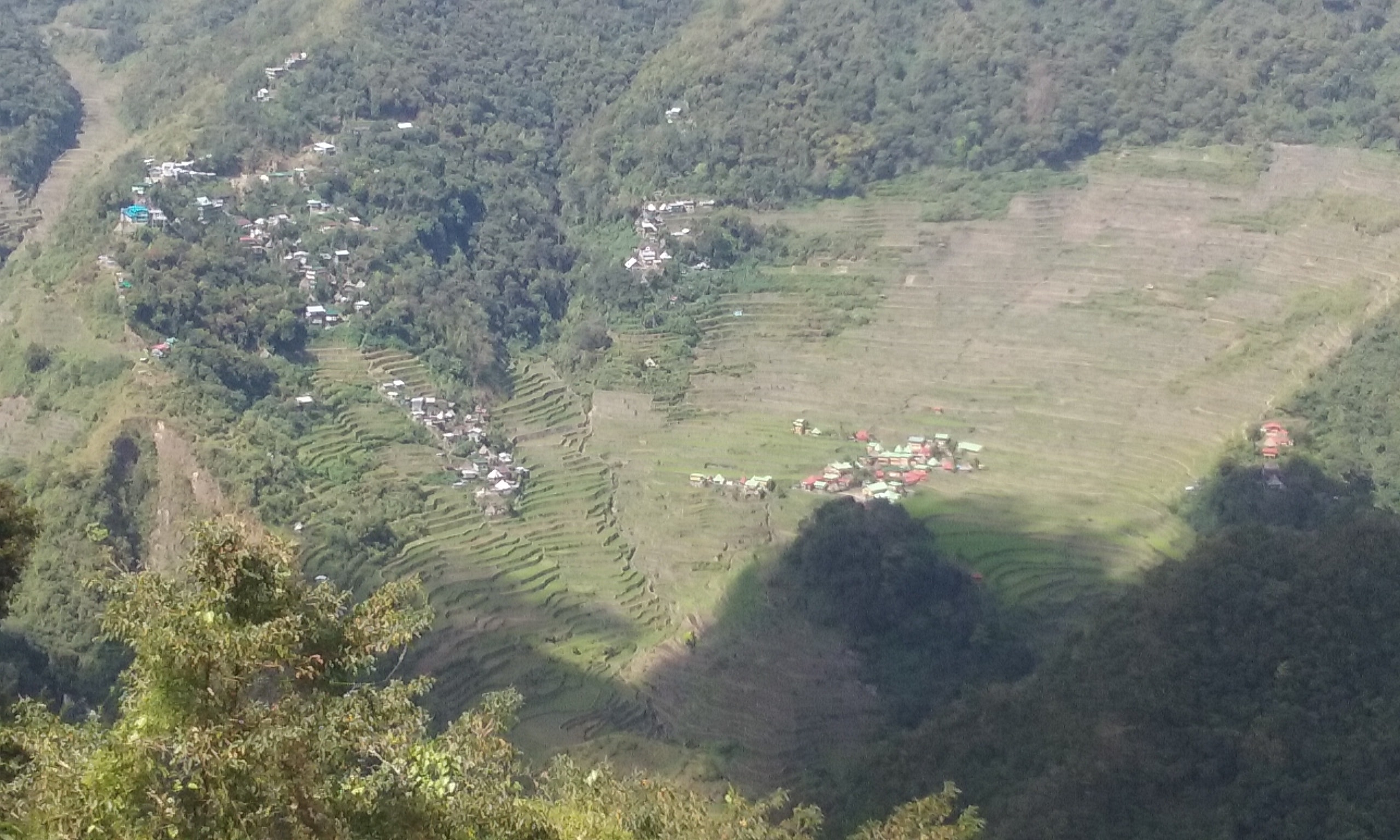 Point de vue sur Batad direction Bangann