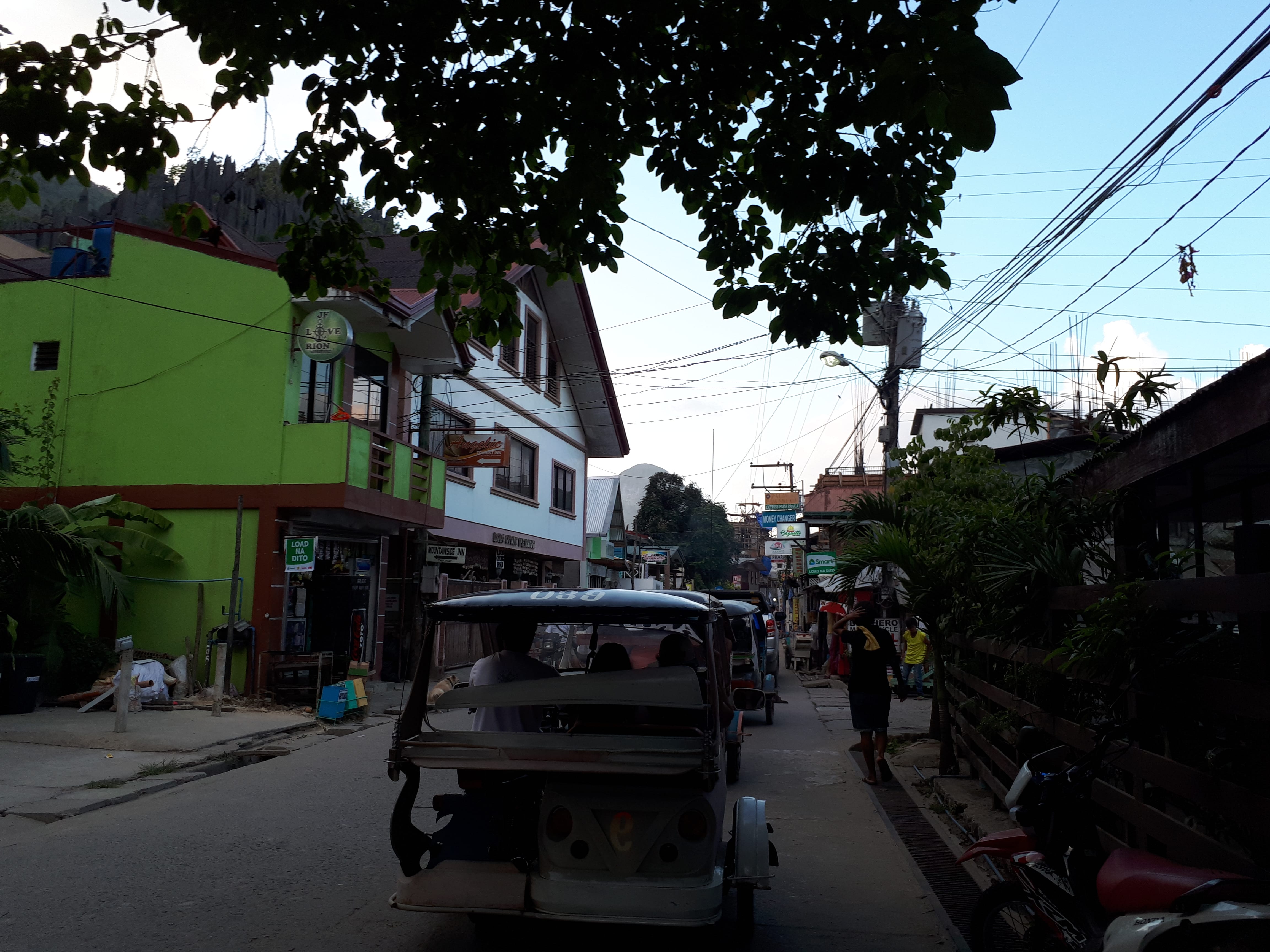 Centre-ville d'El Nido aux Philippines