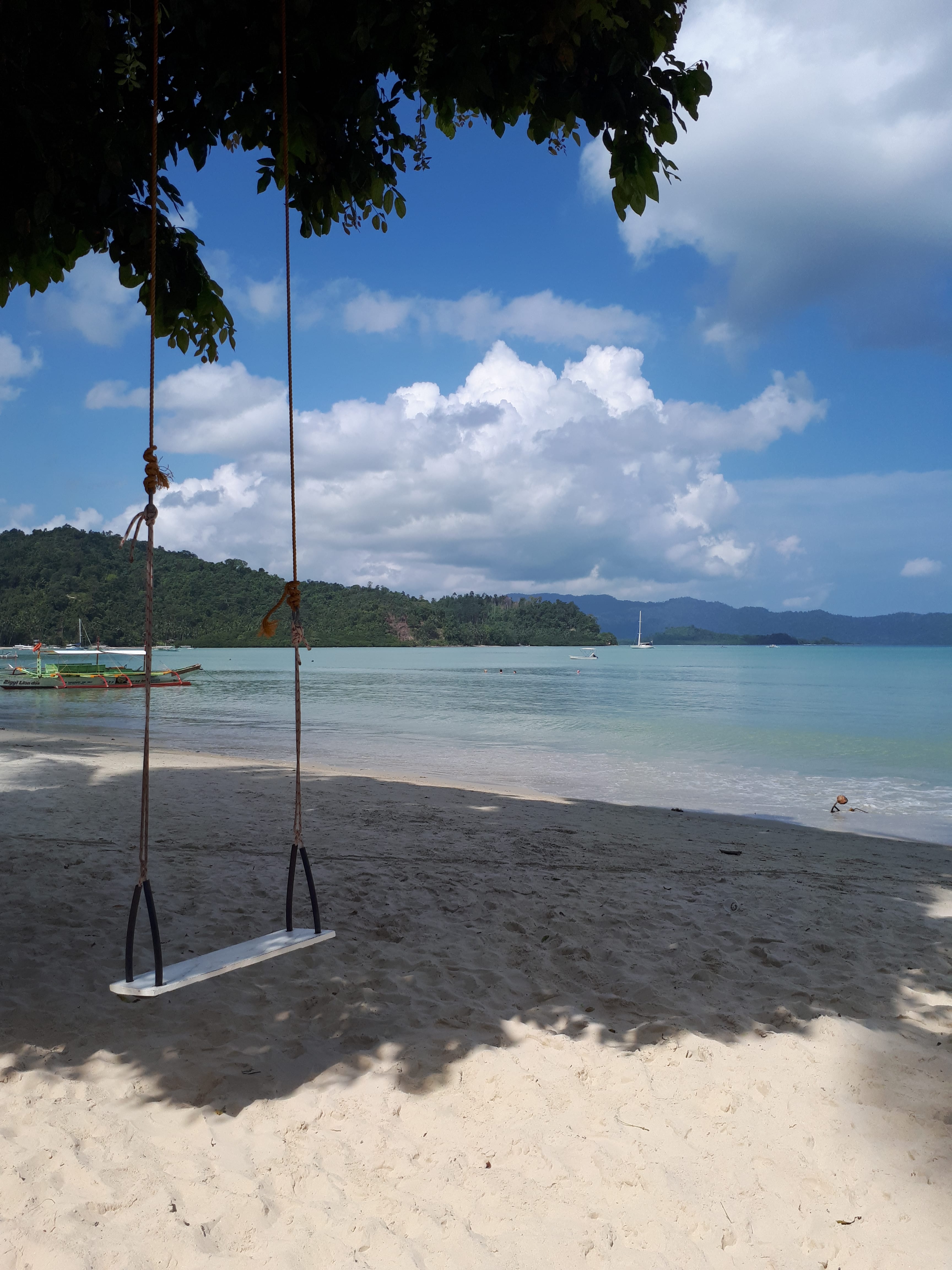 Plage de Port Barton aux Philippines