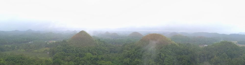 Les Chocolate Hills aux Philippines