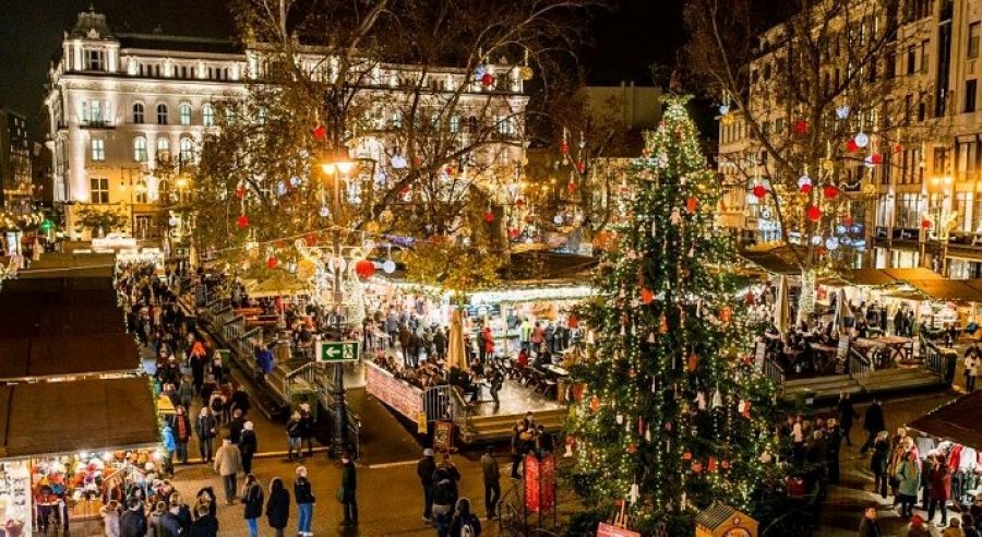 Marché de noel à Budapest