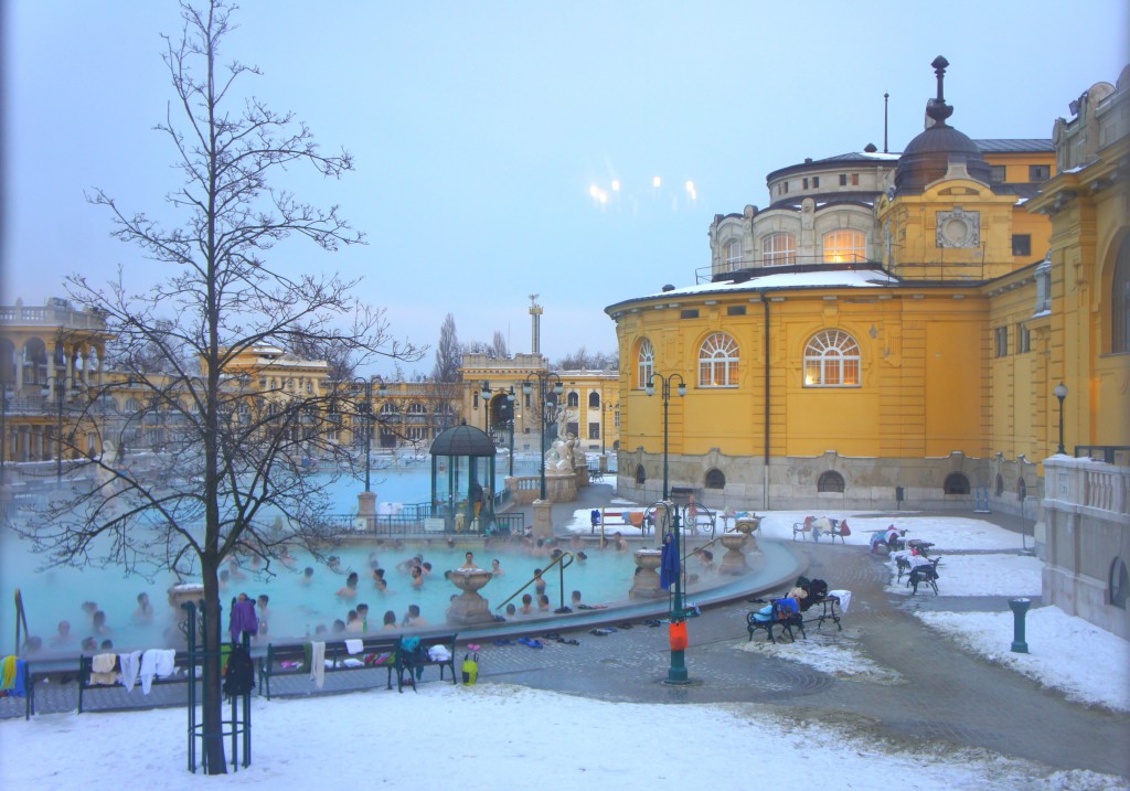 budapest hiver