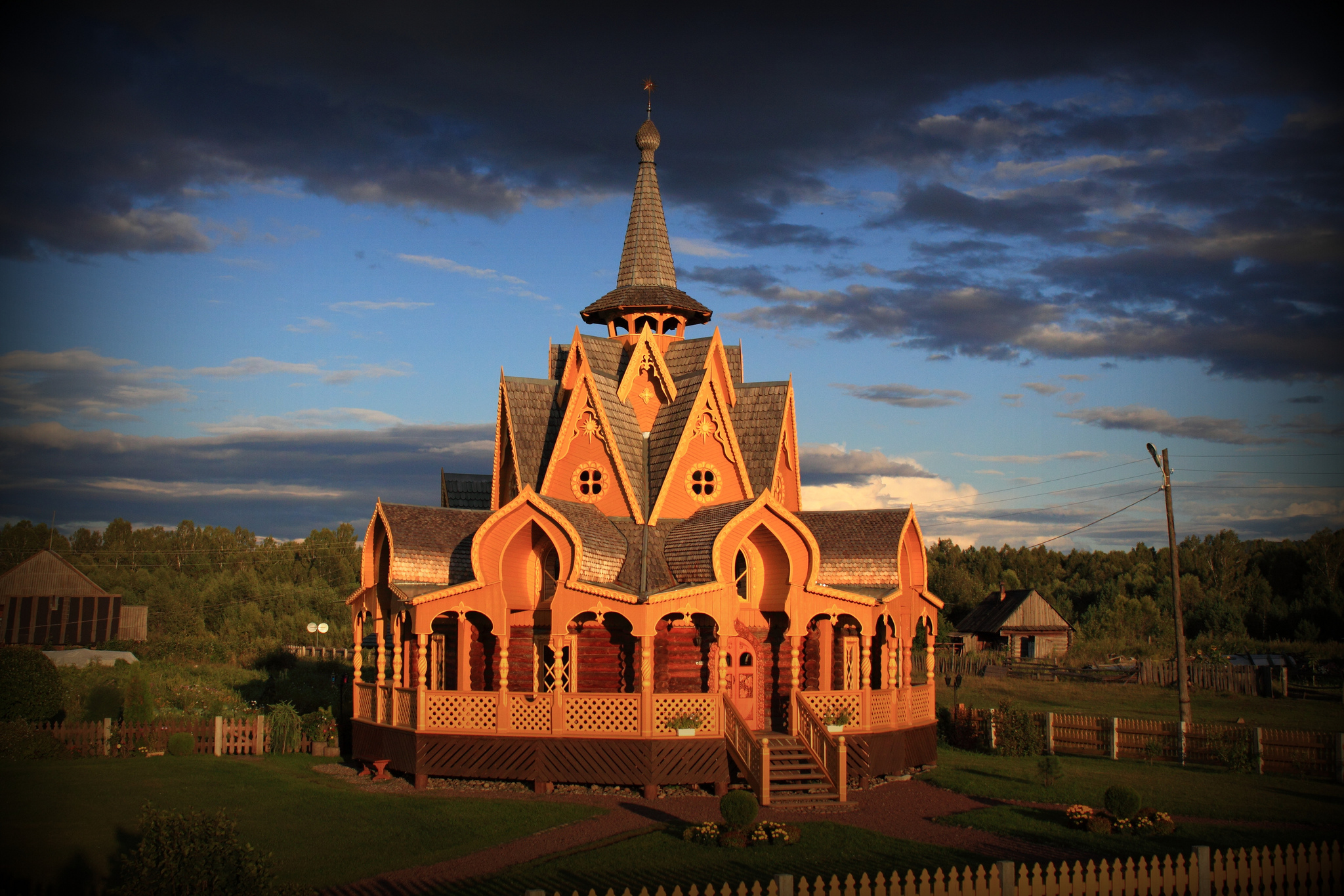 Vissarion Church, Petropavlovka, Krasnoyarsk Krai, Russia