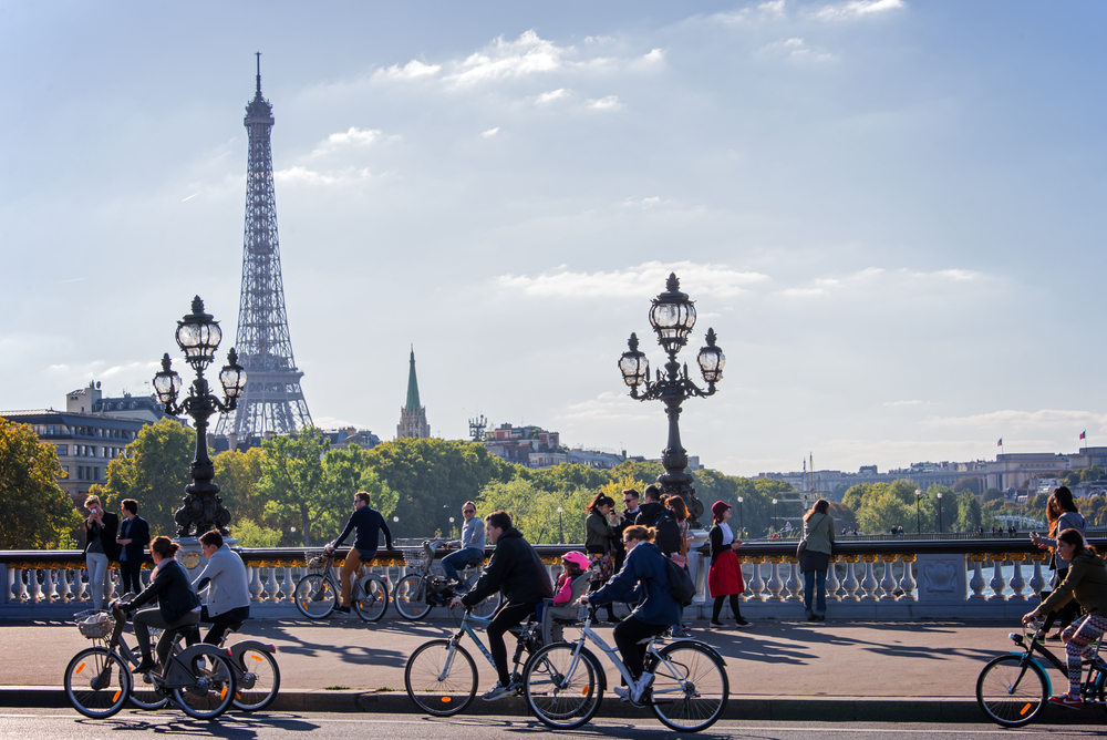 Visiter Paris à vélo